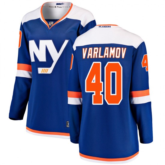 Fanatics Branded Semyon Varlamov New York Islanders Women's Breakaway Alternate Jersey - Blue