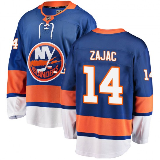 Fanatics Branded Travis Zajac New York Islanders Men's Breakaway Home Jersey - Blue