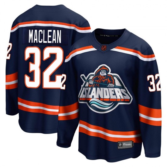 Fanatics Branded Kyle Maclean New York Islanders Youth Kyle MacLean Breakaway Special Edition 2.0 Jersey - Navy
