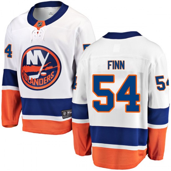 Fanatics Branded Matt Finn New York Islanders Men's Breakaway Away Jersey - White