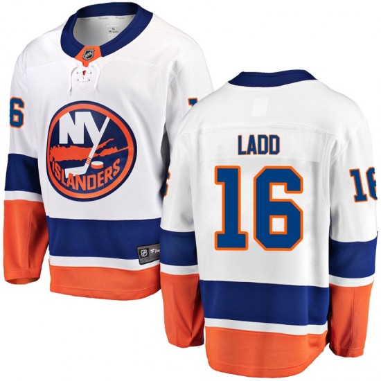 Fanatics Branded Andrew Ladd New York Islanders Men's Breakaway Away Jersey - White