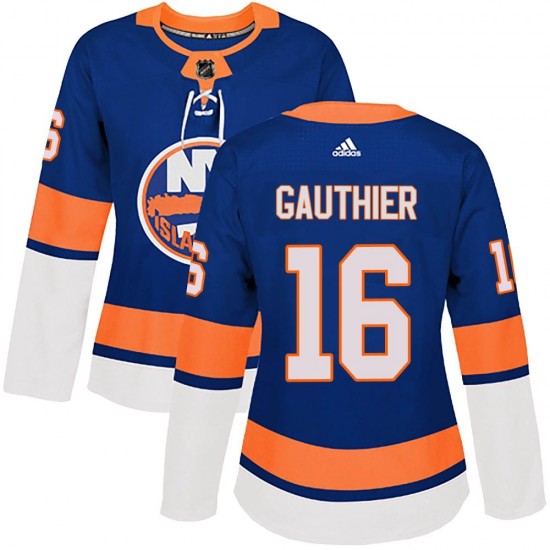 Adidas Julien Gauthier New York Islanders Women's Authentic Home Jersey - Royal