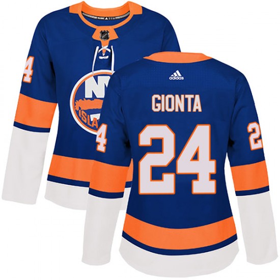 Adidas Stephen Gionta New York Islanders Women's Authentic Home Jersey - Royal