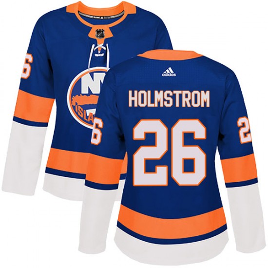 Adidas Ben Holmstrom New York Islanders Women's Authentic Home Jersey - Royal