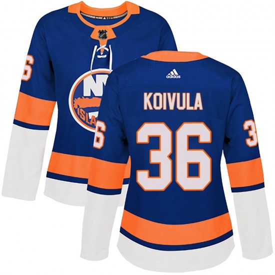 Adidas Otto Koivula New York Islanders Women's Authentic Home Jersey - Royal