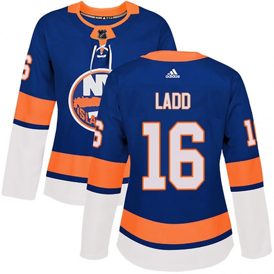 Adidas Andrew Ladd New York Islanders Women's Authentic Home Jersey - Royal