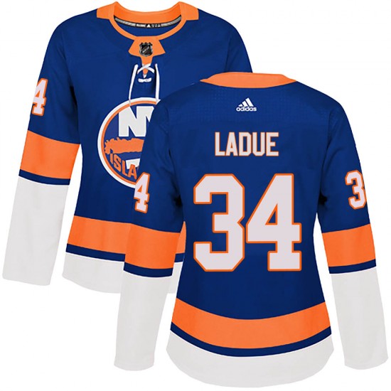 Adidas Paul LaDue New York Islanders Women's Authentic Home Jersey - Royal