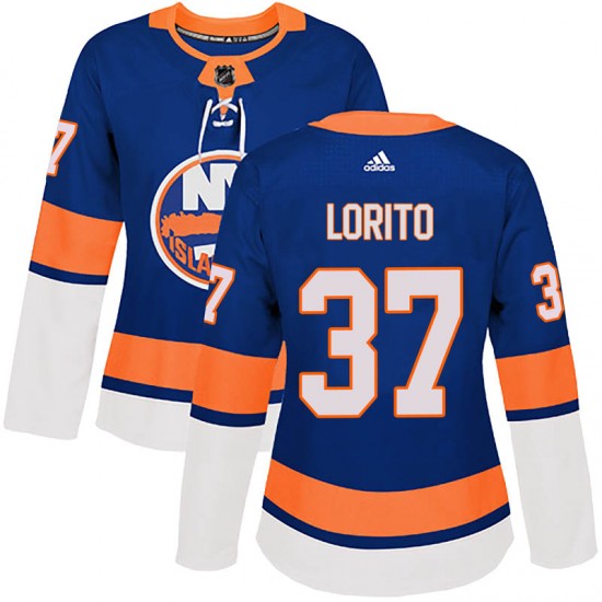 Adidas Matt Lorito New York Islanders Women's Authentic Home Jersey - Royal