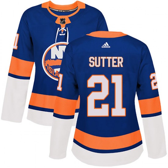 Adidas Brent Sutter New York Islanders Women's Authentic Home Jersey - Royal