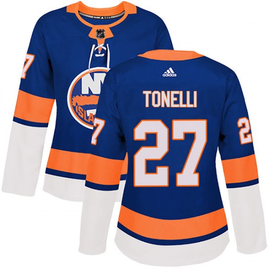 Adidas John Tonelli New York Islanders Women's Authentic Home Jersey - Royal