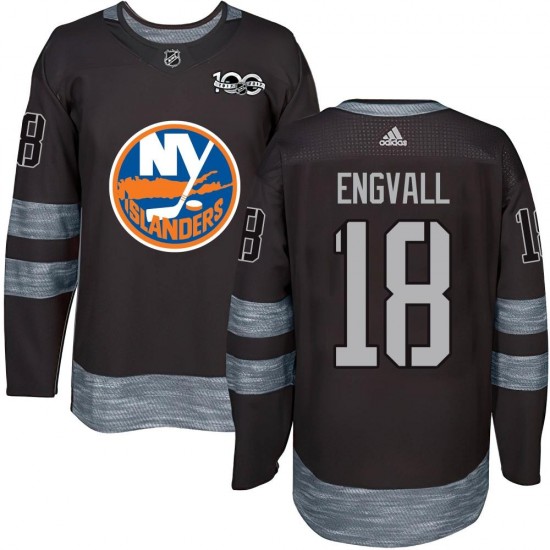 Pierre Engvall New York Islanders Youth Authentic 1917- 100th Anniversary Jersey - Black