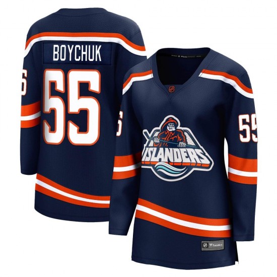 Fanatics Branded Johnny Boychuk New York Islanders Women's Breakaway Special Edition 2.0 Jersey - Navy