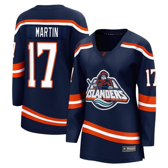 Fanatics Branded Matt Martin New York Islanders Women's Breakaway Special Edition 2.0 Jersey - Navy