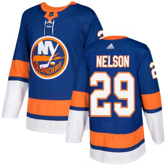 Adidas Brock Nelson New York Islanders Men's Authentic Jersey - Royal