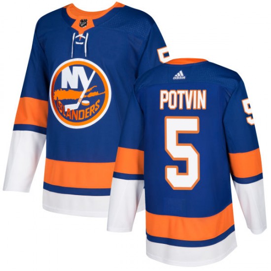 Adidas Denis Potvin New York Islanders Men's Authentic Jersey - Royal