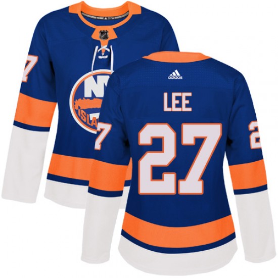 Adidas Anders Lee New York Islanders Women's Authentic Home Jersey - Royal Blue