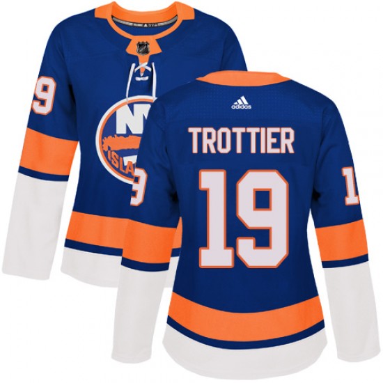 Adidas Bryan Trottier New York Islanders Women's Authentic Home Jersey - Royal Blue