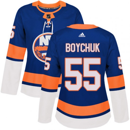 Adidas Johnny Boychuk New York Islanders Women's Authentic Home Jersey - Royal Blue