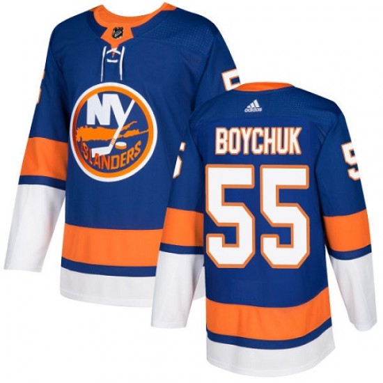 Adidas Johnny Boychuk New York Islanders Youth Authentic Home Jersey - Royal Blue