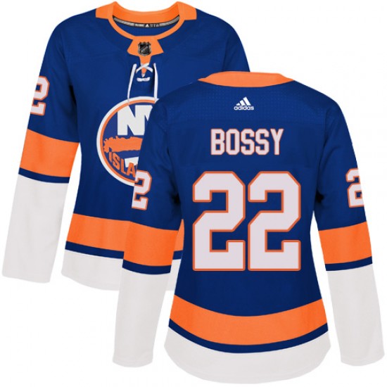 Adidas Mike Bossy New York Islanders Women's Authentic Home Jersey - Royal Blue