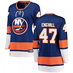 Fanatics Branded Pierre Engvall New York Islanders Women's Breakaway Home Jersey - Blue