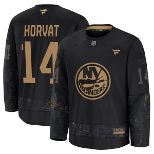 Fanatics Bo Horvat New York Islanders Youth Premium 2024 Military Appreciation Practice Jersey - Black