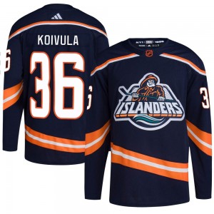 Adidas Otto Koivula New York Islanders Men's Authentic Reverse Retro 2.0 Jersey - Navy
