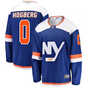 Fanatics Branded Marcus Hogberg New York Islanders Youth Breakaway Alternate Jersey - Blue