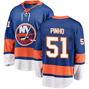 Fanatics Branded Brian Pinho New York Islanders Youth Breakaway Home Jersey - Blue