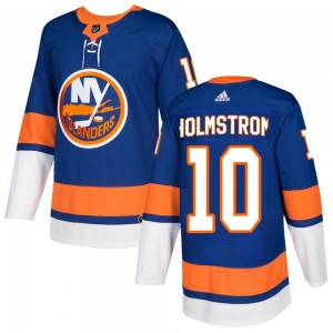 Adidas Simon Holmstrom New York Islanders Men's Authentic Home Jersey - Royal