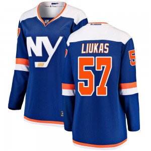 Fanatics Branded Eetu Liukas New York Islanders Women's Breakaway Alternate Jersey - Blue