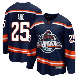 Fanatics Branded Sebastian Aho New York Islanders Youth Breakaway Special Edition 2.0 Jersey - Navy