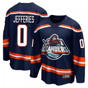 Fanatics Branded Alex Jefferies New York Islanders Youth Breakaway Special Edition 2.0 Jersey - Navy