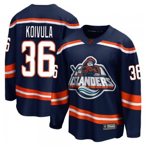 Fanatics Branded Otto Koivula New York Islanders Youth Breakaway Special Edition 2.0 Jersey - Navy