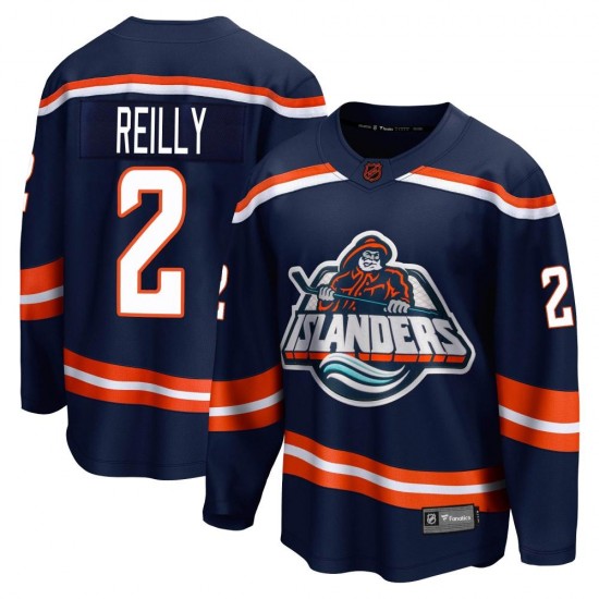 Fanatics Branded Mike Reilly New York Islanders Youth Breakaway Special Edition 2.0 Jersey - Navy