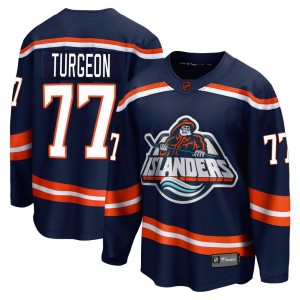 Fanatics Branded Pierre Turgeon New York Islanders Youth Breakaway Special Edition 2.0 Jersey - Navy