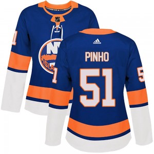 Adidas Brian Pinho New York Islanders Women's Authentic Home Jersey - Royal