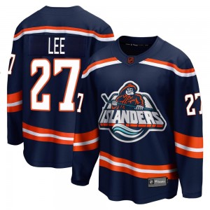 Fanatics Branded Anders Lee New York Islanders Men's Breakaway Special Edition 2.0 Jersey - Navy