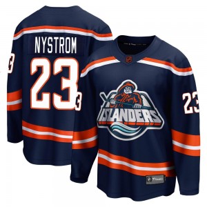 Fanatics Branded Bob Nystrom New York Islanders Men's Breakaway Special Edition 2.0 Jersey - Navy
