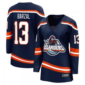 Fanatics Branded Mathew Barzal New York Islanders Women's Breakaway Special Edition 2.0 Jersey - Navy
