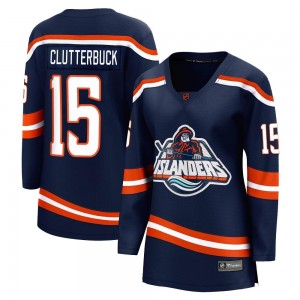 Fanatics Branded Cal Clutterbuck New York Islanders Women's Breakaway Special Edition 2.0 Jersey - Navy