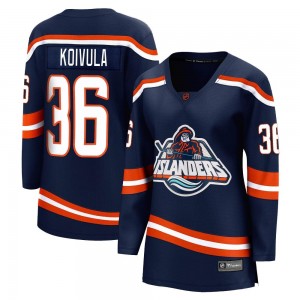 Fanatics Branded Otto Koivula New York Islanders Women's Breakaway Special Edition 2.0 Jersey - Navy