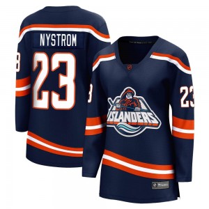 Fanatics Branded Bob Nystrom New York Islanders Women's Breakaway Special Edition 2.0 Jersey - Navy