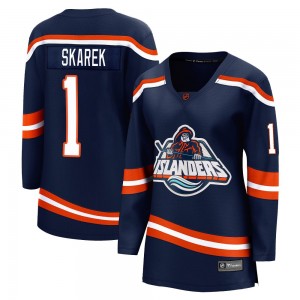 Fanatics Branded Jakub Skarek New York Islanders Women's Breakaway Special Edition 2.0 Jersey - Navy