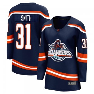 Fanatics Branded Billy Smith New York Islanders Women's Breakaway Special Edition 2.0 Jersey - Navy