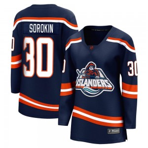 Fanatics Branded Ilya Sorokin New York Islanders Women's Breakaway Special Edition 2.0 Jersey - Navy