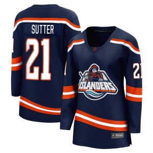 Fanatics Branded Brent Sutter New York Islanders Women's Breakaway Special Edition 2.0 Jersey - Navy